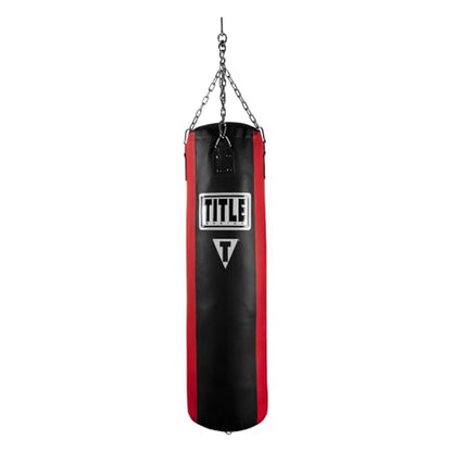 TITLE Boxing Synthetic Leather Heavy Bag (Unfilled)