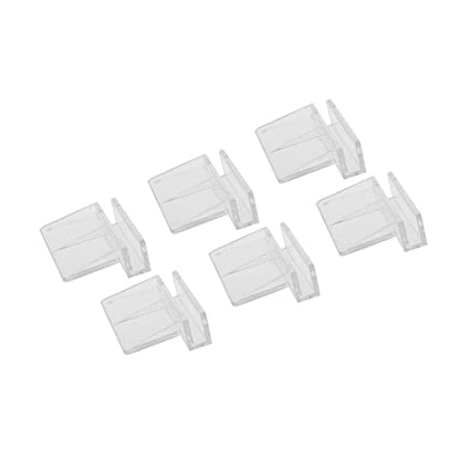 SUPVOX 12Pcs Acrylic Fish Tank Cover Support Bracket Durable Aquarium Rack for Secure Fish Tank Cover Frame Essential Aquarium Accessories