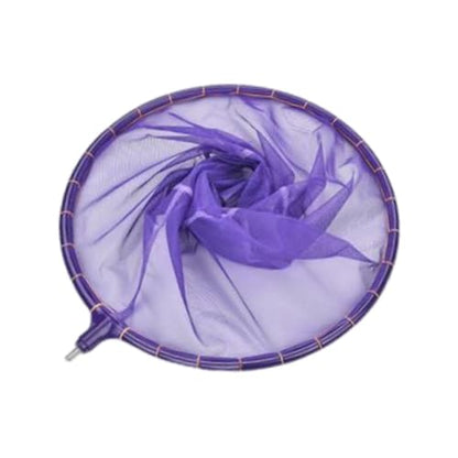 Menolana Fishing Net Fish Landing Nets Boating Freshwater Lightweight Easy Storage Soft Foldable Fast Fishing Landing Net - color: Purple S