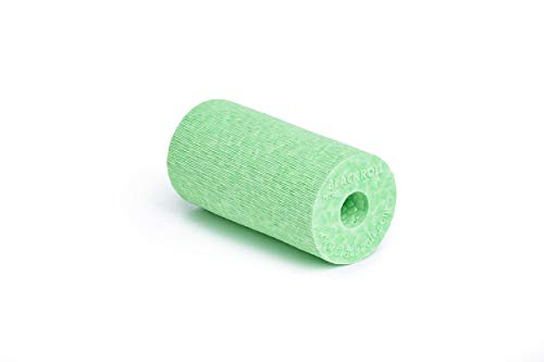BLACKROLL - Micro Foam Roller, Small Deep Tissue Massage Tool for Feet, Hands, and Arms, Use for Travel, Exercise and Muscle Recovery and Plantar Fasciitis Relief, 6cm (2.3") x 3cm (1.2") - color: Green