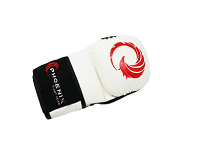 Kids Champion MMA Gloves - color: White, size: Large