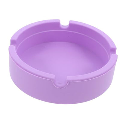 Zerodeko Silicone Wine Bottle Coaster Non Slip Wine Pad for Beer Elegant Design for Home Bar Use Rounded Base Inner Multi Functional Bottle Holder - color: Violet
