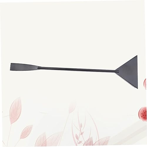 Happyyami Aquarium Plant Shovel Flat Sand Shovel for Aquarium Gravel Cleaning Black