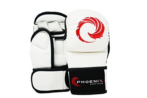 Kids Champion MMA Gloves - color: White, size: Large