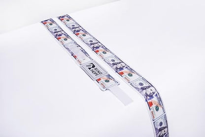 RingHope 180-Inch Boxing Hand Wraps – Money Dollar Print – Wrist & Knuckle Support for Boxing, MMA, Muay Thai & Kickboxing – Breathable Semi-Elastic Wraps