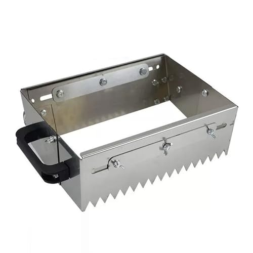 31.5in Adjustable Notched Trowel Mortar Comb With Wheels Tile Leveler Sand Leveling Tiling Paving Tool for Large Tiles Flooring & Tiling Masonry (Triangular 800mm)