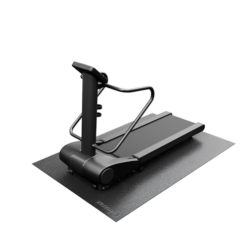 Exercise Equipment Mat for Bike, Treadmill, Elliptical, Yoga - size: 72"L x 48"W x 0.2"Th