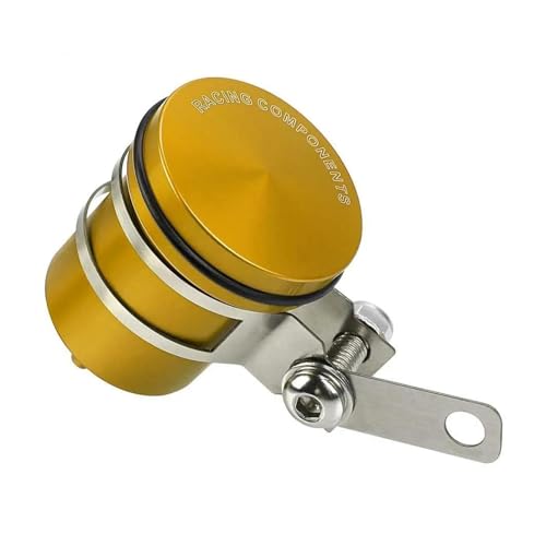 KAnduo Rear Brake Fluid Reservoir Connection Brake For BMW For R 1200 GS LC R1200GS R 1200GS ADV Fuel Hose Bracket Tank Oil Fluid Cup Cover (Color : Gold) - color: Gold