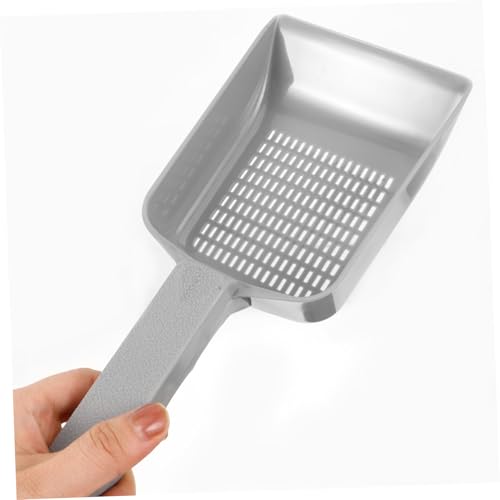 Fish Tank Sand Scoop with Drainage for Aquarium Sediment Removal Portable Gravel Shovel for Easy Aquarium Cleaning and Maintenance Rust-Resistant Soil Drilling Tool for Fish Tank