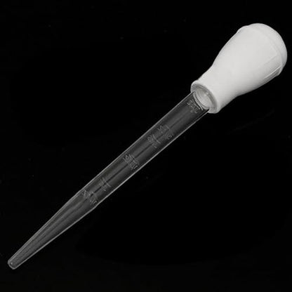 White Manual Fish Tank Water Changer Aquarium Dropper, 30ml Aquarium Clean Pipette Dropper, Fish Tank Cleaning Waste Remover, 11-inch Aquarium Gravel Cleaning Straw - color: White