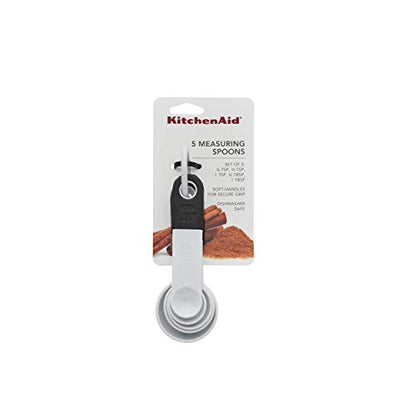 KitchenAid KE057OHWHA Classic Measuring Spoons - color: White/Black