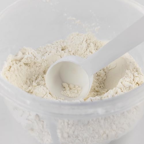 1 Teaspoon 5 mL Plastic Long Handle, Kitchen Tools Measure, Scoop for MeasuringProtein, Coffee, Pet Food, Spices, Grains, and Other Dry Goods (1Teaspoon, 5 mL)