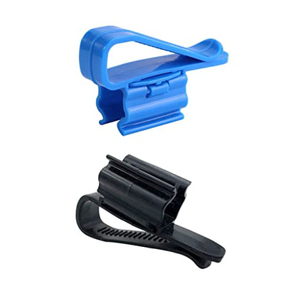 Water Pipe Holder Fish For Tank Adjustable Plastic Mounting Clips Durable Aquarium Tube Clamp Hose Holders Clip For Tubi Fish Tank Pipe Holder, Black