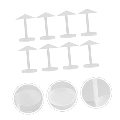 8pcs Rockery Humidifier Splash Guard Replacement Humidifier Splash Guards for Fish Tank Easy to Install Plastic Material