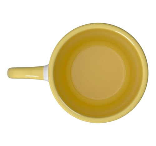 Aquarist Fish Tank & Fish Keeping Gift - Aquarium Lover Ceramic Mug, Yellow/White - color: Yellow/White