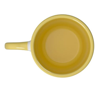 Aquarist Fish Tank & Fish Keeping Gift - Aquarium Lover Ceramic Mug, Yellow/White - color: Yellow/White