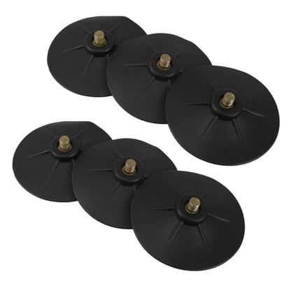 Toyvian 6Pcs Sandbag Suction Cups Durable Rubber Replacement Base for Punching Bags Effortless Setup for Boxing and Martial Arts Training Secure and Stable Support for High Intensity