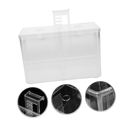 balacoo Fish Breeding Box Incubator for Aquariums Divider for Fry -Resistant Material for Fish Tank Use Efficiently Protects