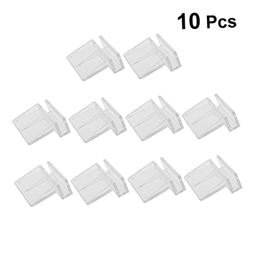 PRETYZOOM 20pcs Acrylic Fish Tank Cover Support Bracket Aquarium Rack and for Fish for Tanks Cover Frame