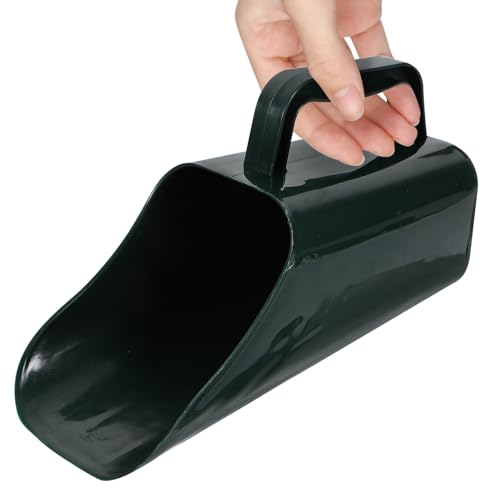 DOITOOL Aquarium Sand Shovel and Fish Tank Cleaner Scoop, 2pcs Plastic Sediment Cleaning Shovel Set with Drainage Holes for Gravel Substrate Maintenance in Aquariums and Fish Tanks