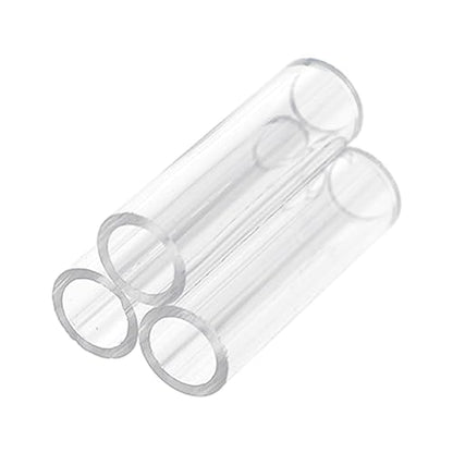Shrimp Shelter Tube, Transparent Acrylic Tube Aquarium Shrimp Cave Breeding Fish Shrimp Feeder Breeding Tube Aquarium Fish Tank Pipe Shelter Tube Fish Tank Shelter Decorations Hideaway Pipes - color: 3 tubes
