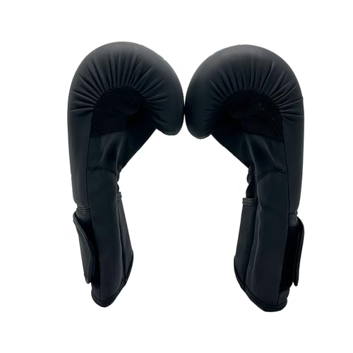 TMA Boxing Gloves for Women - Punching Bag Gloves, Training Boxing Equipment - Kickboxing & Muay Thai Gloves, Punching Gloves, Adult Boxing Gloves - color: Black, size: 14 OZ