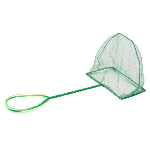 2 Pcs Aquarium Fish Net, 6 inches Fine Mesh Quick Catch Fish Net for Fish Tank Betta Fishing Net