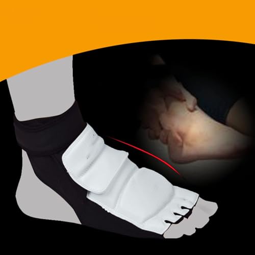 Taekwondo Sparring Gear Foot Protector, Breathable Non-Slip (38-39) | Martial Arts Protective Foot Gear, Karate Boxing Sparring Foot Guard for Kung Fu Boxing Kickboxing Training - size: XL 38-39, style: XL 38-39