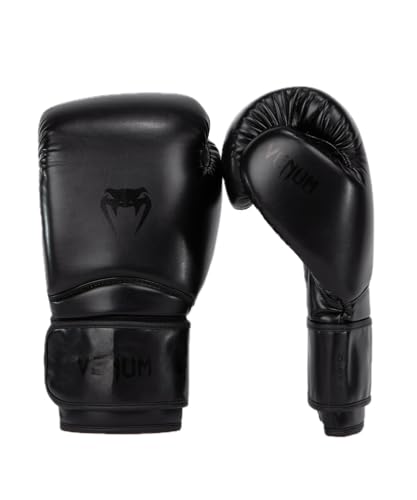 Venum Contender Boxing Gloves - color: Black/Black, size: 12-Ounce, style: Contender 1.5
