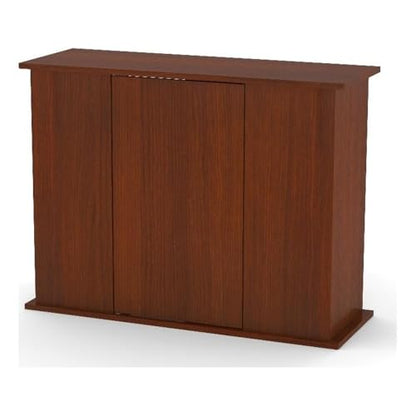 Upright Aquarium Stand, 30/38/45 Gallon Capacity, Serene Cherry Finish, Solid Top Design, Moisture-Resistant Laminate, Storage Cabinet, Contemporary Style for Home Aquarium or Terrarium