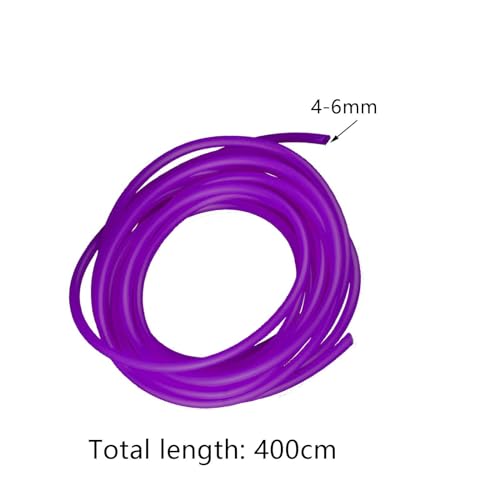 Airline Tubing Aquarium Air Pump Accessories Oxygenation Machine Hose Multiuse Water Pipe O2 Tube for Tools Clownfish Plants, Purple