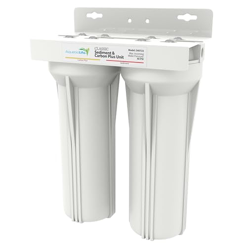 Aquatic Life Sediment Carbon Plus Water Filtration System, Particulate Chloramine Chlorine Reduction System