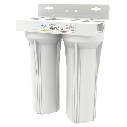 Aquatic Life Sediment Carbon Plus Water Filtration System, Particulate Chloramine Chlorine Reduction System