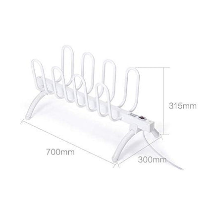 Electric Shoe Dryer - Fast Drying Boot & Glove Deodorizer, Constant Temperature Moisture Control & Warmer - Odor Eliminator for Winter Gear & Sports Shoes