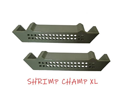 Shrimp Champ: Ultimate Shelter, Breeding Area and Hideout for Cherry Shrimp, African Dwarf Frogs and Small Aquatic Creatures - Natural Look, Safe, Eco-Friendly (2 Pack)
