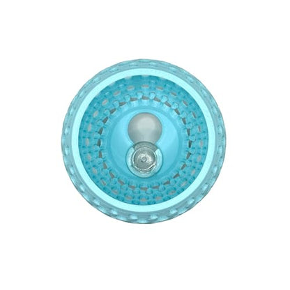 Betta Bulb Hide 2.0 | Large Aquarium Cave with Suction Cup for Small Fish Tank, Shrimp Hideout, Aquatic Decor (Cotton Candy Blue)
