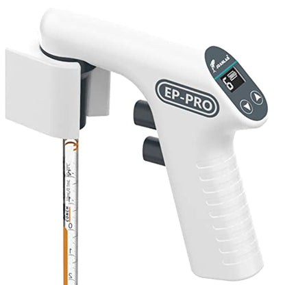 Lab Electric Pipette Controller Digital Automatic Pipettor Motorized Pipette Filler for Biology Chemical - color: EP100