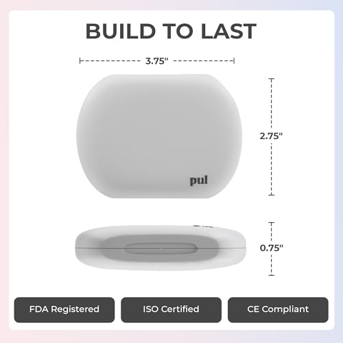 PUL Retainer Case for Invisalign & Clear Aligners - Slim Clear Aligner Case with Secure Magnetic Closure - Travel Retainer Holder for Invisalign Accessories, Mouth Guards & Dentures - Gray - color: Gray