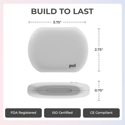 PUL Retainer Case for Invisalign & Clear Aligners - Slim Clear Aligner Case with Secure Magnetic Closure - Travel Retainer Holder for Invisalign Accessories, Mouth Guards & Dentures - Gray - color: Gray
