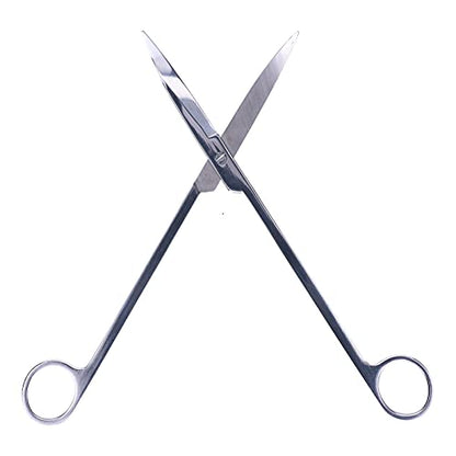 Quarium Aquascaping Tools, Aluminium Alloy Tools Kit Plant Tweezers Scissors Spatula for Fish Plant Cleaning, Vivarium