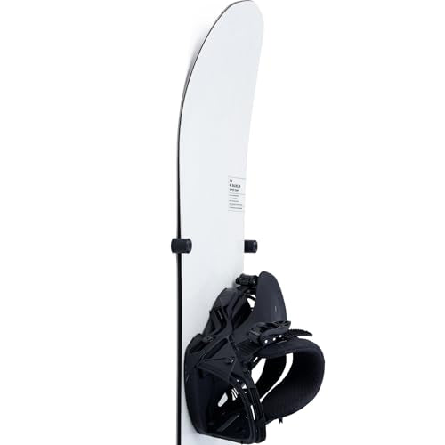 (4 PCS) Snowboard Wall Mount Storage – Edge-Safe Modern Snowboards Hanger