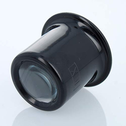 Universal Tool Plastic Jewelers Loupe 25mm Diameter Glass Lens Magnifier (Set of 4) - size: Set of 4