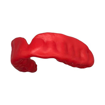 Zero-G Adult Mouthguard Red 1-Pack, Boil & Bite for Contact Sports - color: Red