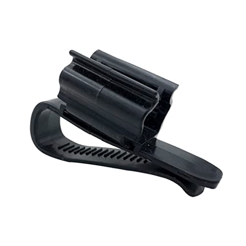 Water Pipe Holder Fish For Tank Adjustable Plastic Mounting Clips Durable Aquarium Tube Clamp Hose Holders Clip For Tubi Fish Tank Pipe Holder, Black