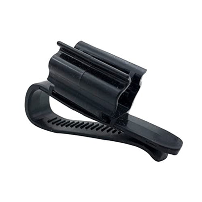 Water Pipe Holder Fish For Tank Adjustable Plastic Mounting Clips Durable Aquarium Tube Clamp Hose Holders Clip For Tubi Fish Tank Pipe Holder, Black