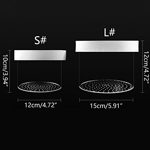 Breeding for Tank for Aquarium Fry Isolation Box Small Hatchery Boxes for Marine Fish Transparent Floating Desi Aquarium Breeder Tank Breeding for Fish Incubator Isolation Box Net