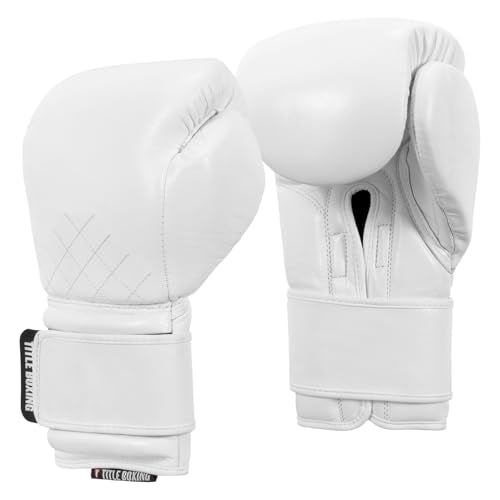 Title Boxing Ko-Vert Training Boxing Gloves - color: White, size: 12 oz