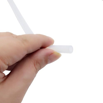 Silicone Tube 3/16"(5mm) ID x 5/16"(8mm) OD Clear Flexible Silicone Rubber Tubing Water Air Hose Pipe Transparent (3.3ft / 1m；5 x 8mm) - size: 5mm ID x 8mm OD