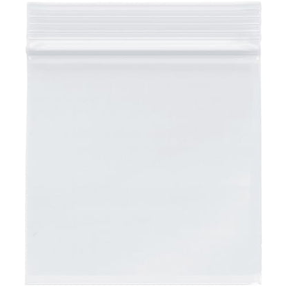 Plymor 4" x 4" (Pack of 200), 4 Mil Heavy Duty Zipper Reclosable Plastic Bags - size: 4" x 4" (200 Count)