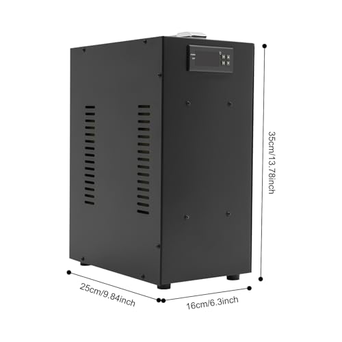 Aquarium Chiller, 40L/10.57Gal Aquarium Cooler, Aquarium Water Chiller with LCD Display, Fish Tank Water Chiller, Hydroponics Cooling System for Water Weeds Axolotl Jellyfish Coral Shrimp - size: 40L/10.57Gallon